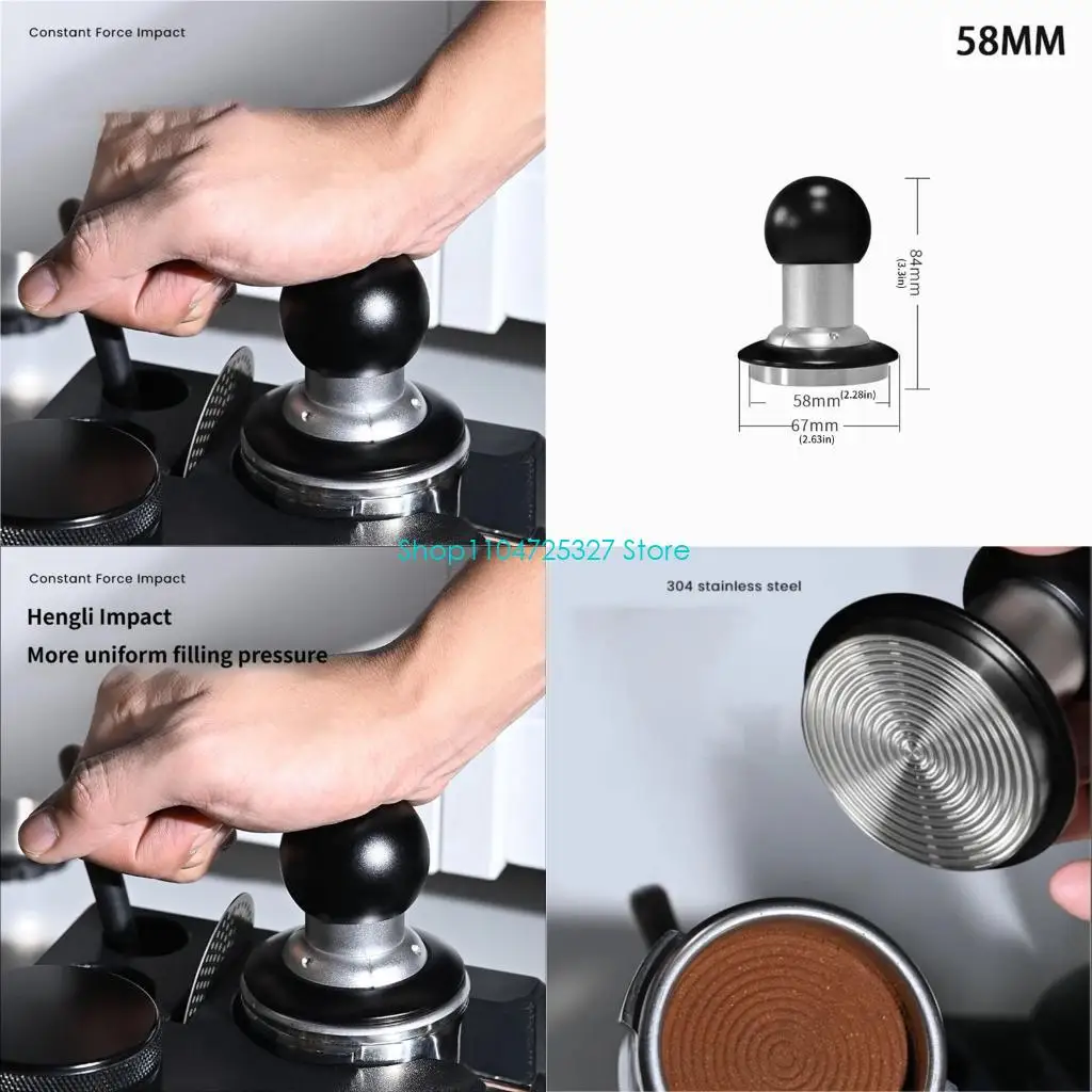 d8kf-58mm-espresso-tamper-triple-spring-loaded-mechanism-constant-pressure-impact-leveling-coffee-press-baristas-accessories