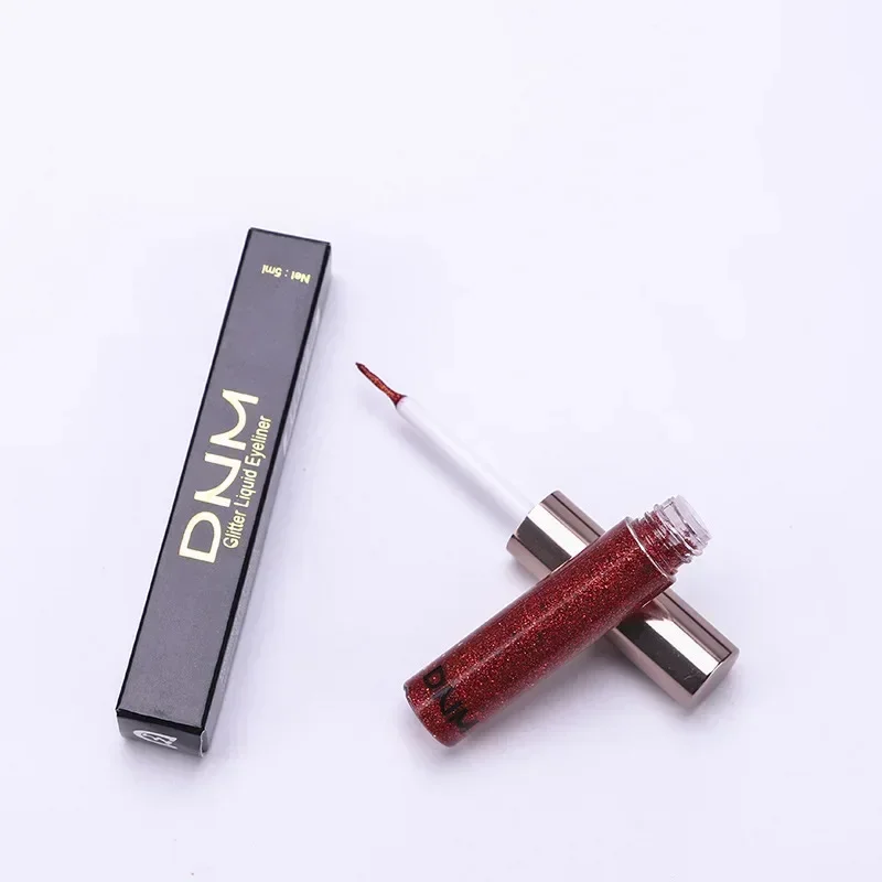 Diamond Liquid Eyeliner Eyeshadow 14 Colors Waterproof Lasting Glitter Quick Dry Shimmer Eye Liner Cosmetics Eyes Makeup Tools