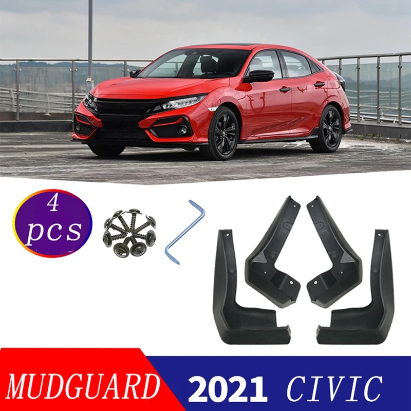 

Автомобильные Брызговики 4 шт., брызговики для Honda Civic 2021