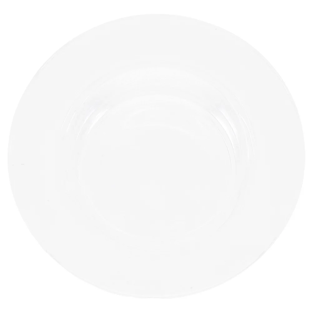 

Transparent Glass Wax Melt Tray Replacement for Oil Warmer Burner Essential Diffuser Round Melting Dish Heating Plate