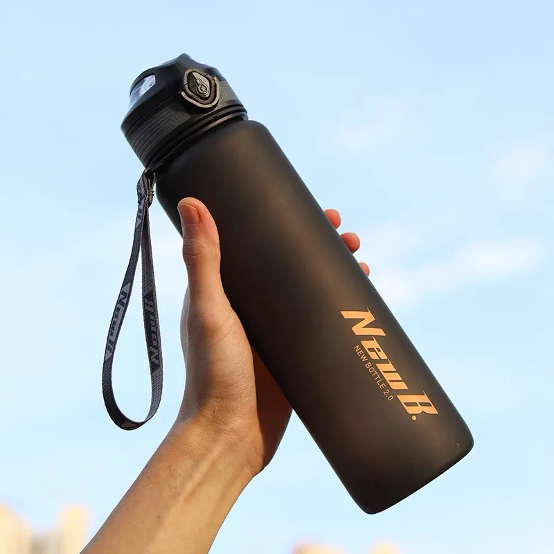 1000ml/1500ml High Quality Tritan Material Water Bottle Portable Durable Gym Fitness Outdoor Sport Drinking Bottle