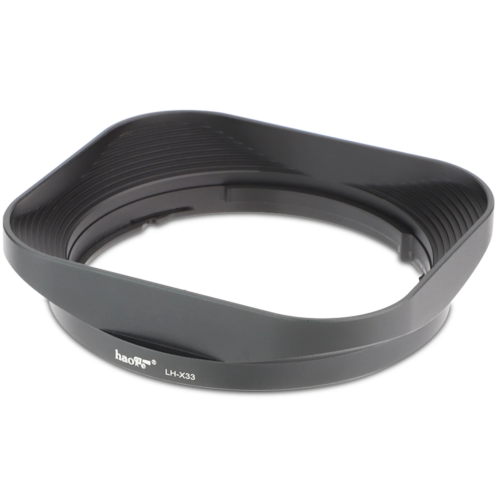 Paraluce quadrato in metallo a baionetta Haoge per Fujifilm Fuji Fujinon XF 16-50mm F2.8-4.8 R LM WR Lens LH-X33