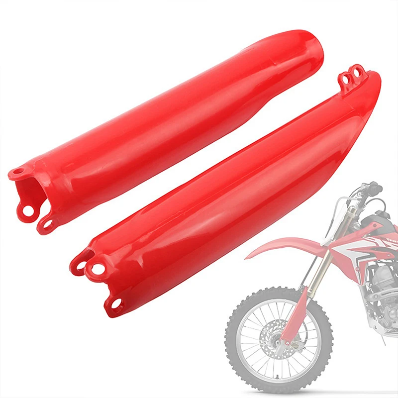 Protector de horquilla para motocicleta, cubierta de marco de tubo de horquilla delantera para CRF CR 125 250R 250 450 X RX CRF250 CRF450 CR125, protector de amortiguador de motocicleta