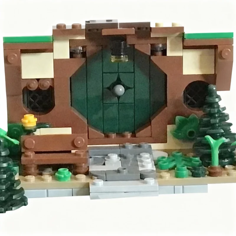 1266pcs MOC Hobbit Lord Rings The Shire Model Building Blocks Toy Construction Christmas Gift Education Creative Brick Idea Kids view 2