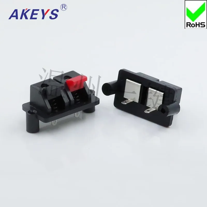 10 Pcs High-quality audio clip 2-bit fast clip aging test clip WP2-9C WP2-201 square external terminal