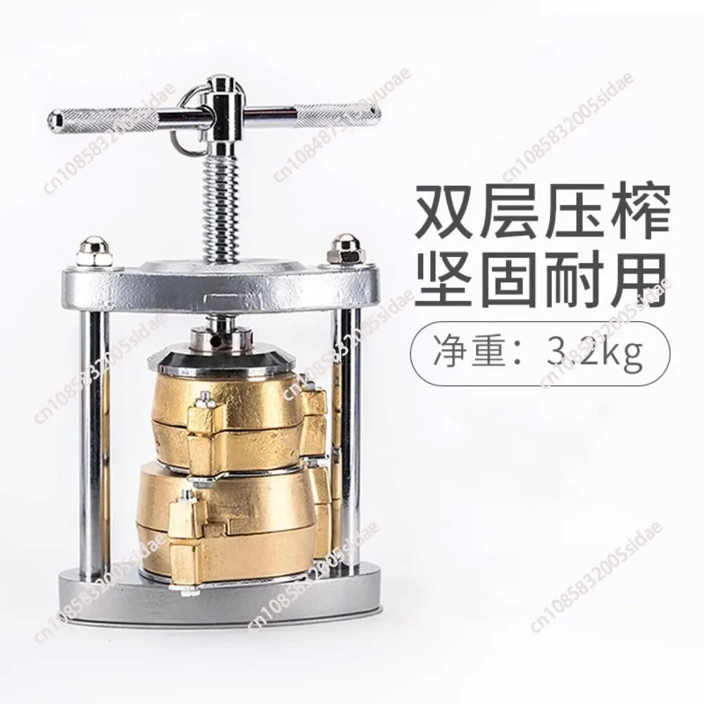 Dental press double-layer boiling tooth box press hydraulic connected split denture technician press