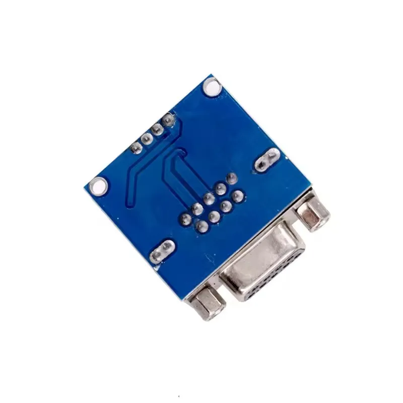 MAX3232 RS232 إلى TTL وحدة تحويل المنفذ التسلسلي DB9 موصل MAX232 لاردوينو