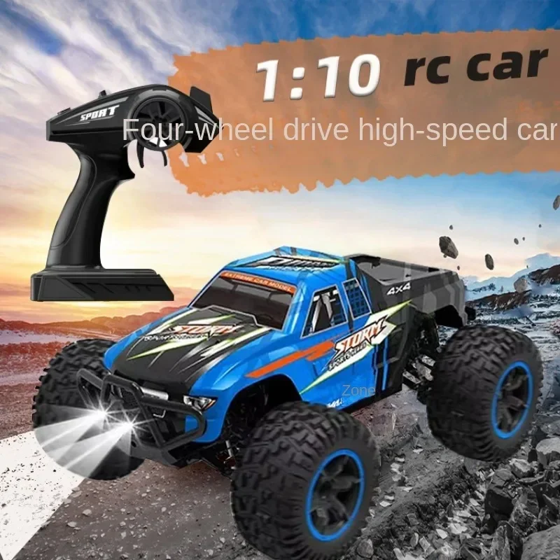 ZWD013 RC Car 1/10 4WD 2.4G Remote Control Car  Drift Off-Road Desert Racing Remote Toy electric kids toys monster 7.4V 2000 MAH