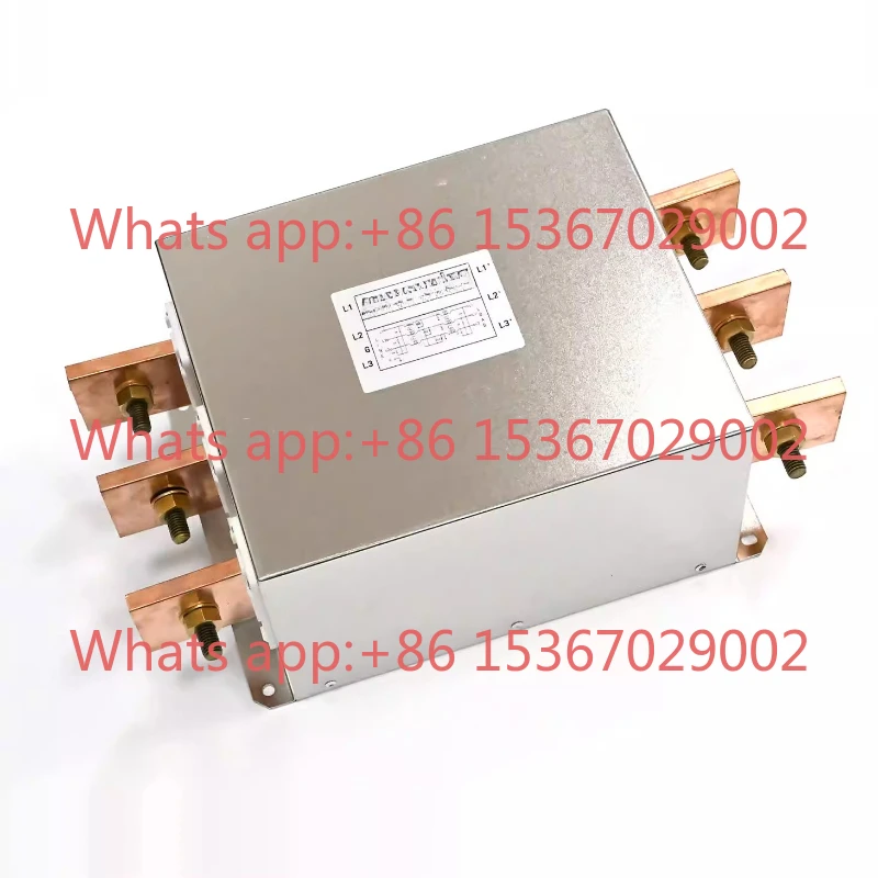 

Трехфазный трехпроводной однополярный биполярный высокопроизводительный фильтр электромагнитных помех переменного тока 500 А, очистка 440 В