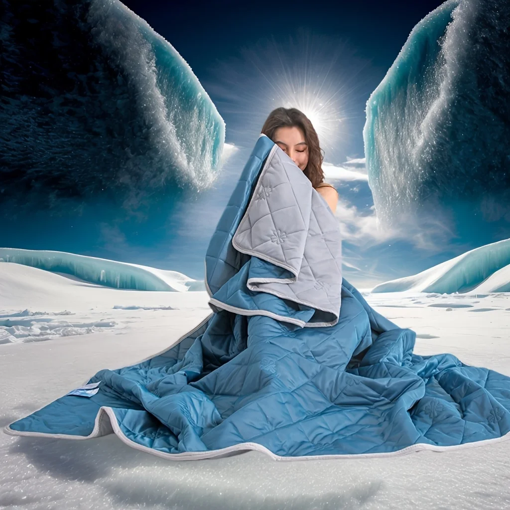 

Solid Color Cool Summer Quilt Soft Thin Blanket Non-Fading for All Seasons Easy to Machine Wash Use in Bedrooms Living Rooms