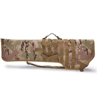 Tactical Shotgun Rifle Scabbard Bag Waterproof Molle Shoulder Case Hunting Airsoft Gun Holsters Holder Carry Bag Backpack Gear