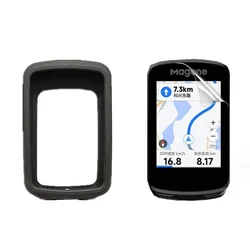Silicone Soft Edge Cover Protective Case Screen Protector Film For Magene C606 Bike Computer Bicycle Skin Cycling Accessories