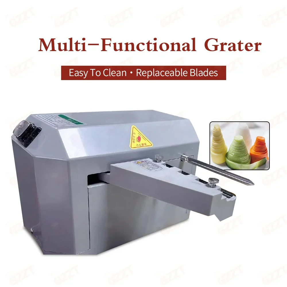 Multifunctional 3 in 1 Vegetable Cutter Slicer Shredder Spiralizer Spiral Noodles Making Machine for Veggie Noodles Strips Nets