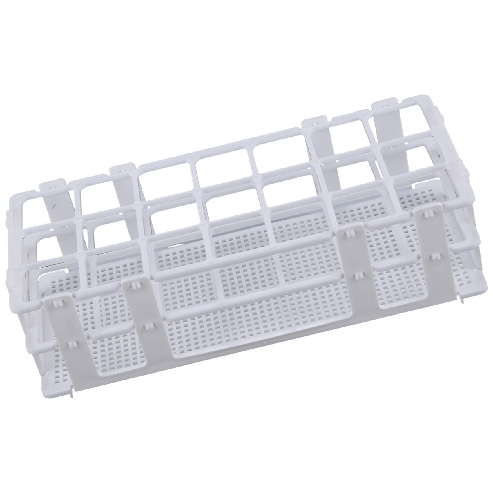 superior-10x-プラスチック試験管ラック-30mm-チューブ用、21-ウェル、白、取り外し可能-21-穴