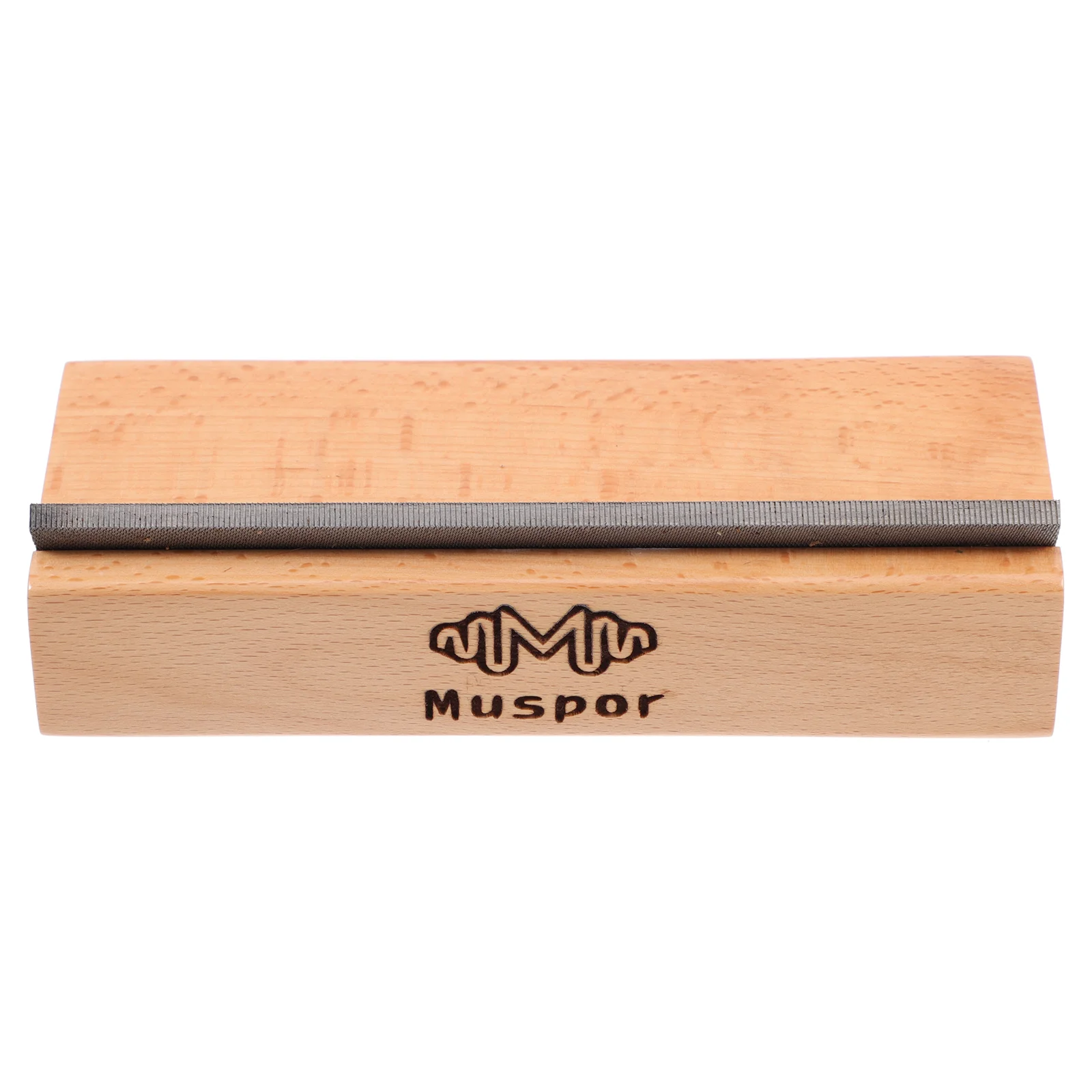 

1Pc Guitar Accessory Guitar Repair And Maintenance Tool Bevel File (Wood Color) maple bevel file guitar bevel file