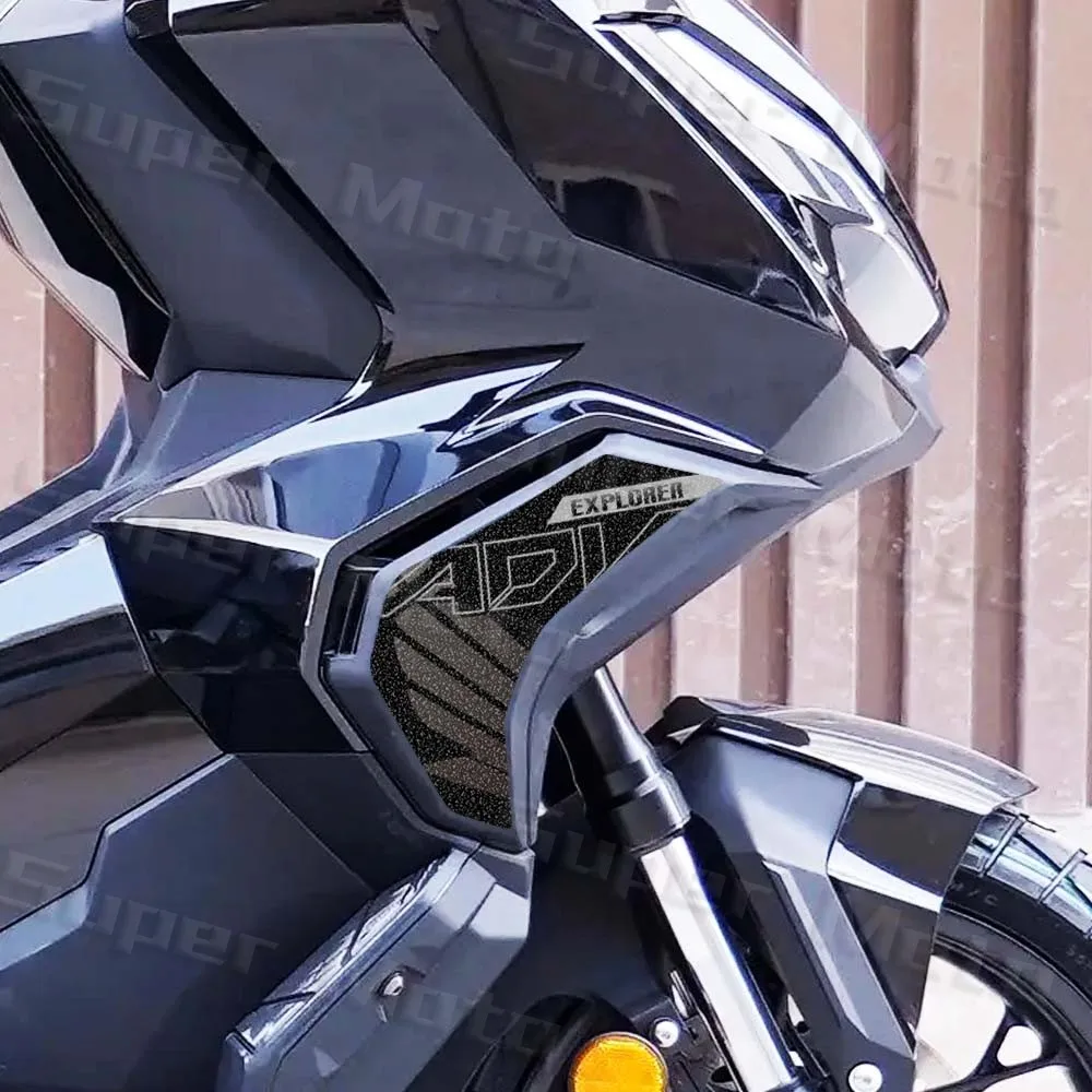 ADV350 ため adv 350 2025 オートバイ厚いつや消しサイドステッカー保護 ADV 350 防水アンチスクラッチデカールアクセサリー