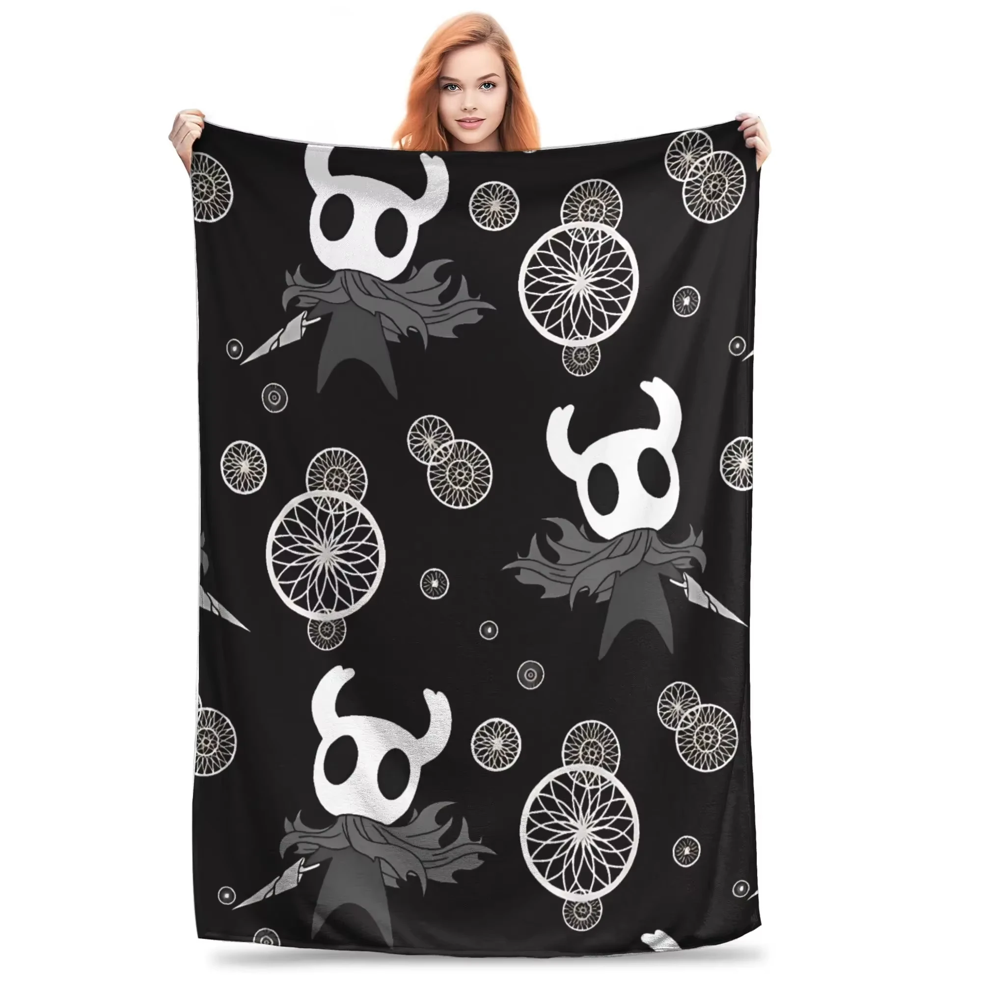 هولو نايت الترا لينة الفانيلا كل موسم رمي بطانية دافئة دافئة للأطفال الكبار الأريكة كرسي الشارع الاتجاه ديكور المنزل #3