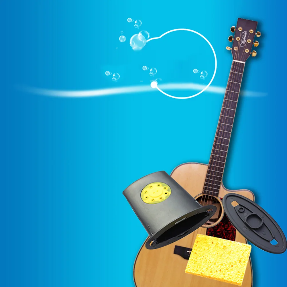 

Universal Guitar Humidifier Portable Plastic Moisturizer For Sound Hole Humidity Control No Noise Drip Proof Design Bass