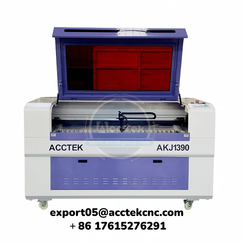 1390 CNC CO2 Laser Cutter Engraver 80W 100W 150w 180w RECI Tube Acrylic Wood Leather Fabric MDF Non-metal Cutting Machine