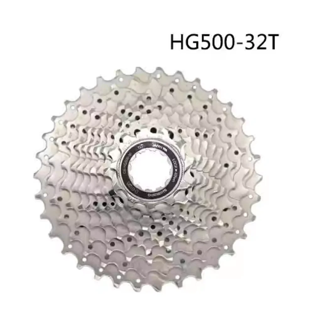 Shimano CS HG500 10 speed Road Bicycle Cassette Sprocket For 10s 10v Road Drivetrains 12-28T 11-25/32T/34T Freewheel image 5