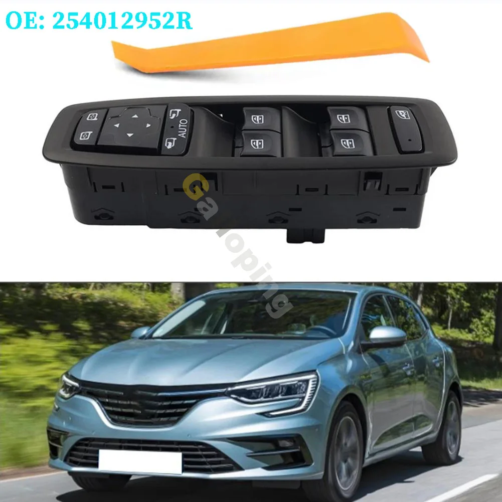 

Driver Power Master Window Control Switch For Renault Megane 4 Scenic Kadjar Talisman 2015 - 2023 Glass Lifter Button 254012952R