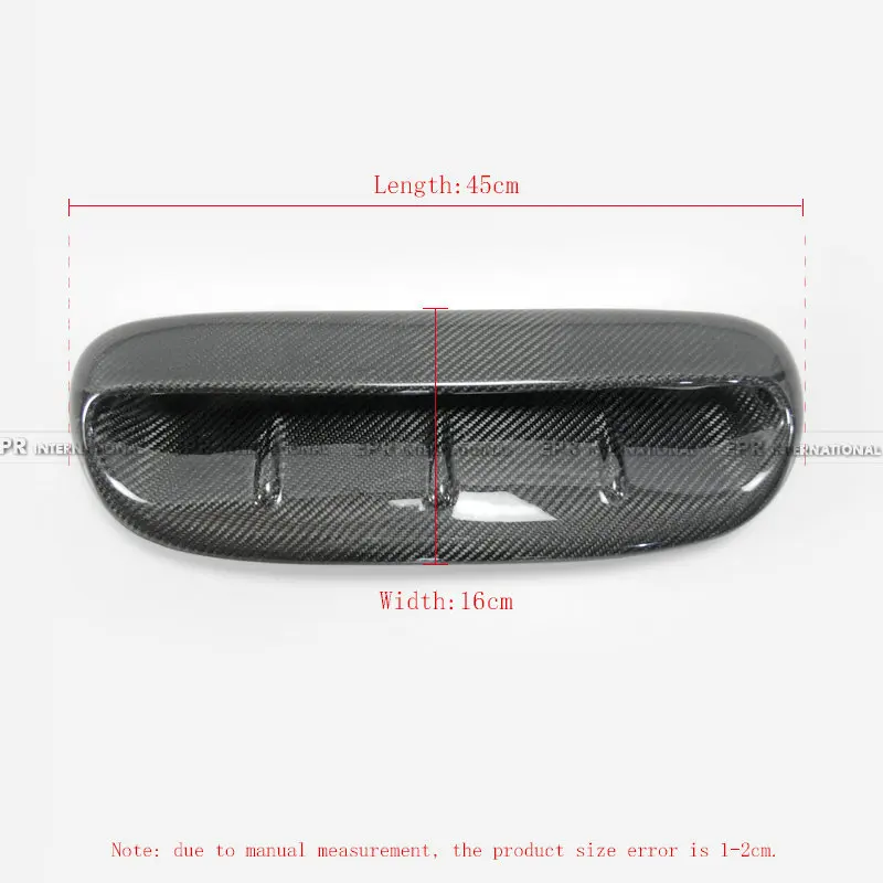 مناسبة ل Mini Mini Coope S R53 غطاء المحرك المعدل من ألياف الكربون مجرفة الهواء AG غطاء الرأس مدخل الهواء