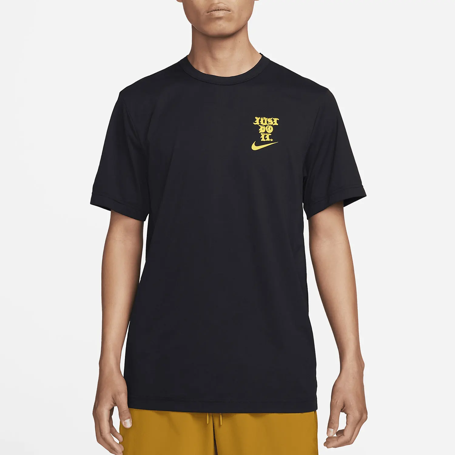 

Nike genuine Men's Breathable Casual Round Neck Printed T-Shirt FB6895-010