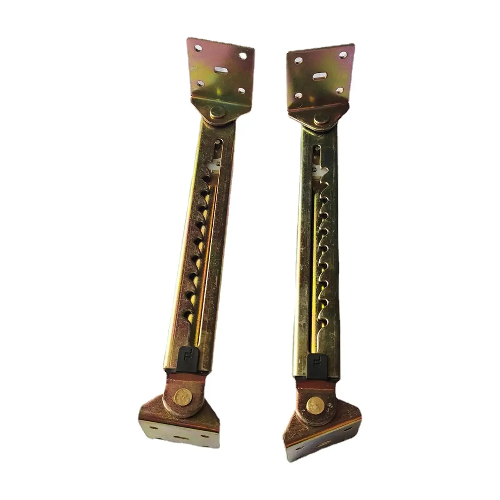 10 Gear Angle Lifting Rod Hinge with Bracket ,Desk ,Adjustable for Cabinet 1pair