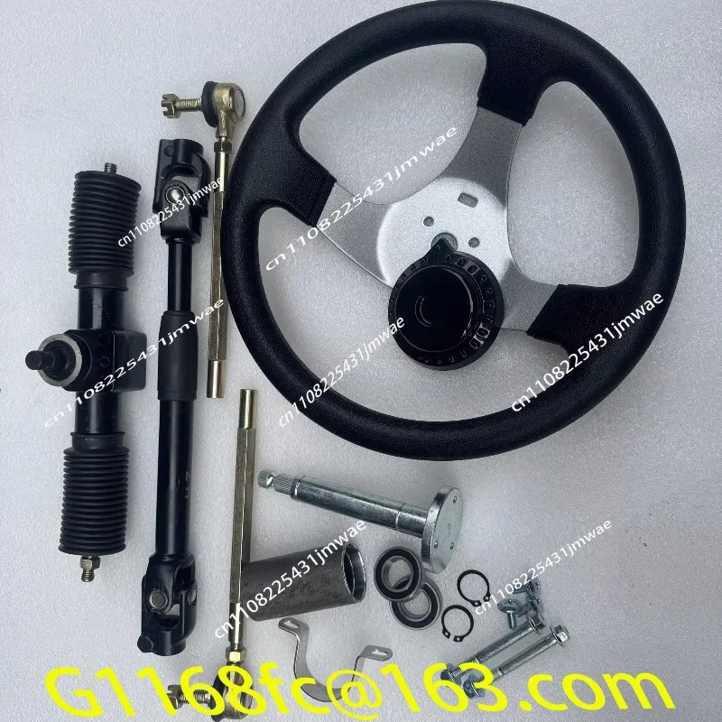 Four Wheeled Electric Beach Bike Kart 32-42CM Aluminum Steering Wheel Steering Wheel Turns 1.5-2.5 Turns