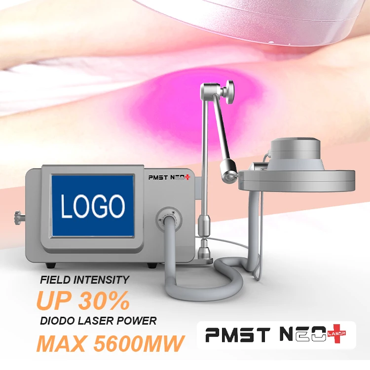 Advanced PMST-NEO+ Magnetic Field Therapy System with 808nm/650nm Cold Laser for Sports Injuries, Joint Pain and Muscle Recovery