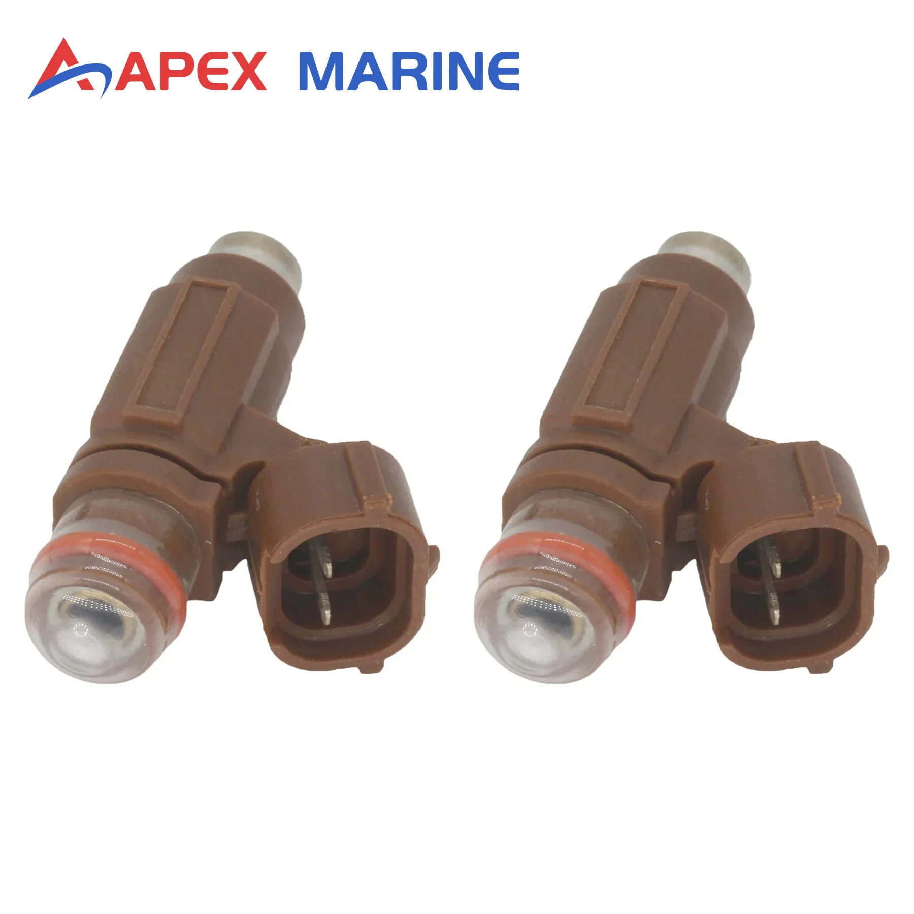 

2 Pcs Fuel Injectors 4 Holes 15710-96J00 fits Suzuki 4-Stroke Outboard Engine DF 150 175 200 225 250 300 HP 15710-96J00-000
