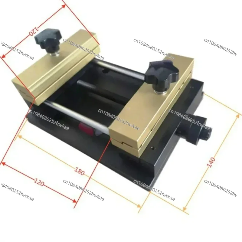 Good 4.7*4.7 Inch Gold Silver Foil Copper Brass Foil Holder Thin Paper Laser Cutting Fixture for Laser Marking Cutting Machine