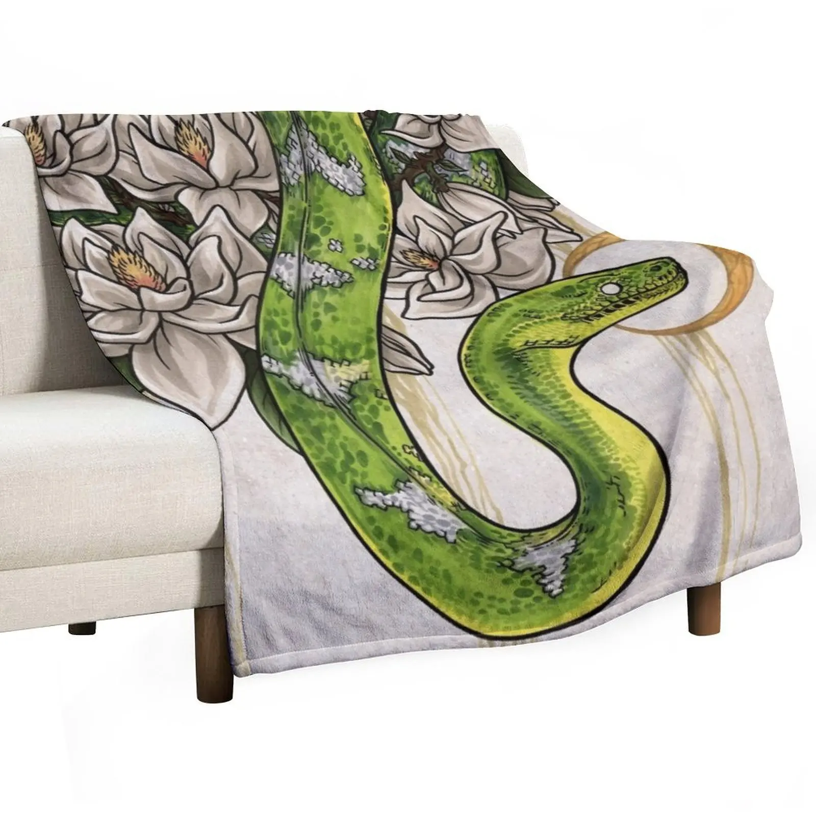 Snake Throw Blanket Large Warm christmas decoration Blankets