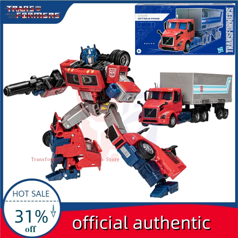 Spot Transformers G Series Linked Volvo VNR Optimus Prime Movable Robot Anime Character Model Toy Promotion Gift Collection