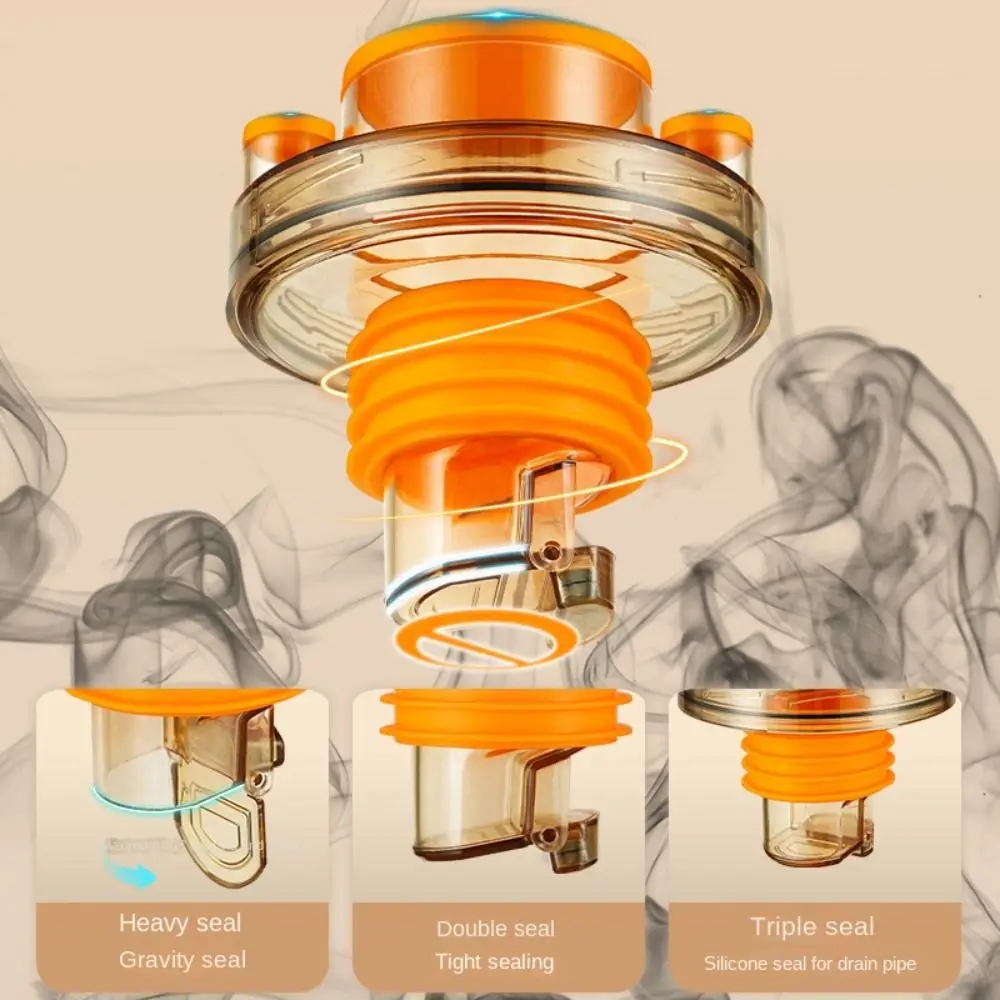 

Anti Odor Drainer Floor Drain Plug Filter Core Sealing Water Pipe Plug Deodorant Floor Drain Bathroom Accessories