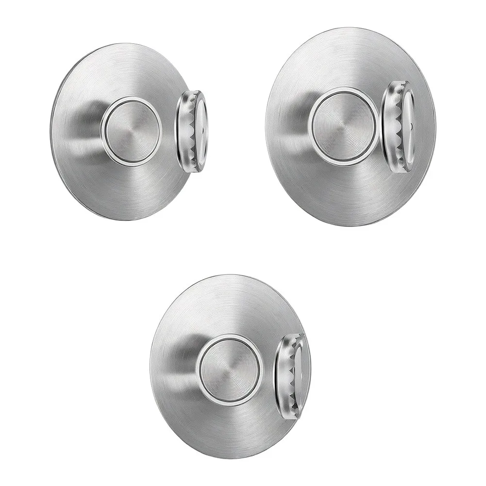 No Drill Stainless Steel Soap Holder for Bathroom Shower Magnetic Mounting System Compatible with Smooth Glass Surfaces