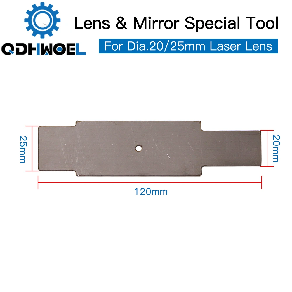 

QDHWOEL Disassemble Installation Tools For CO2 Laser Lens Mirrors Engraving Cutting Machine Head Lens Insertion Tool Parts