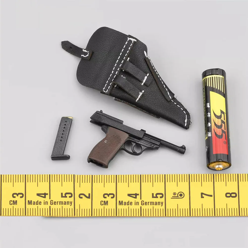 DID D80176 WWII Series Action Figure Soldier Waist Belt The Secondary Weapon P38 Holster PVC Material Not Real For 12