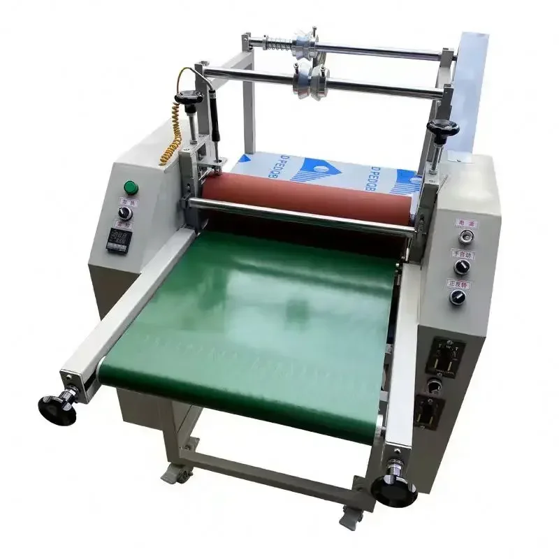 TEBAK Thermal Film Laminator Equipment For Paper phone film Flat Object Semi Automatic Roll Laminating Machine