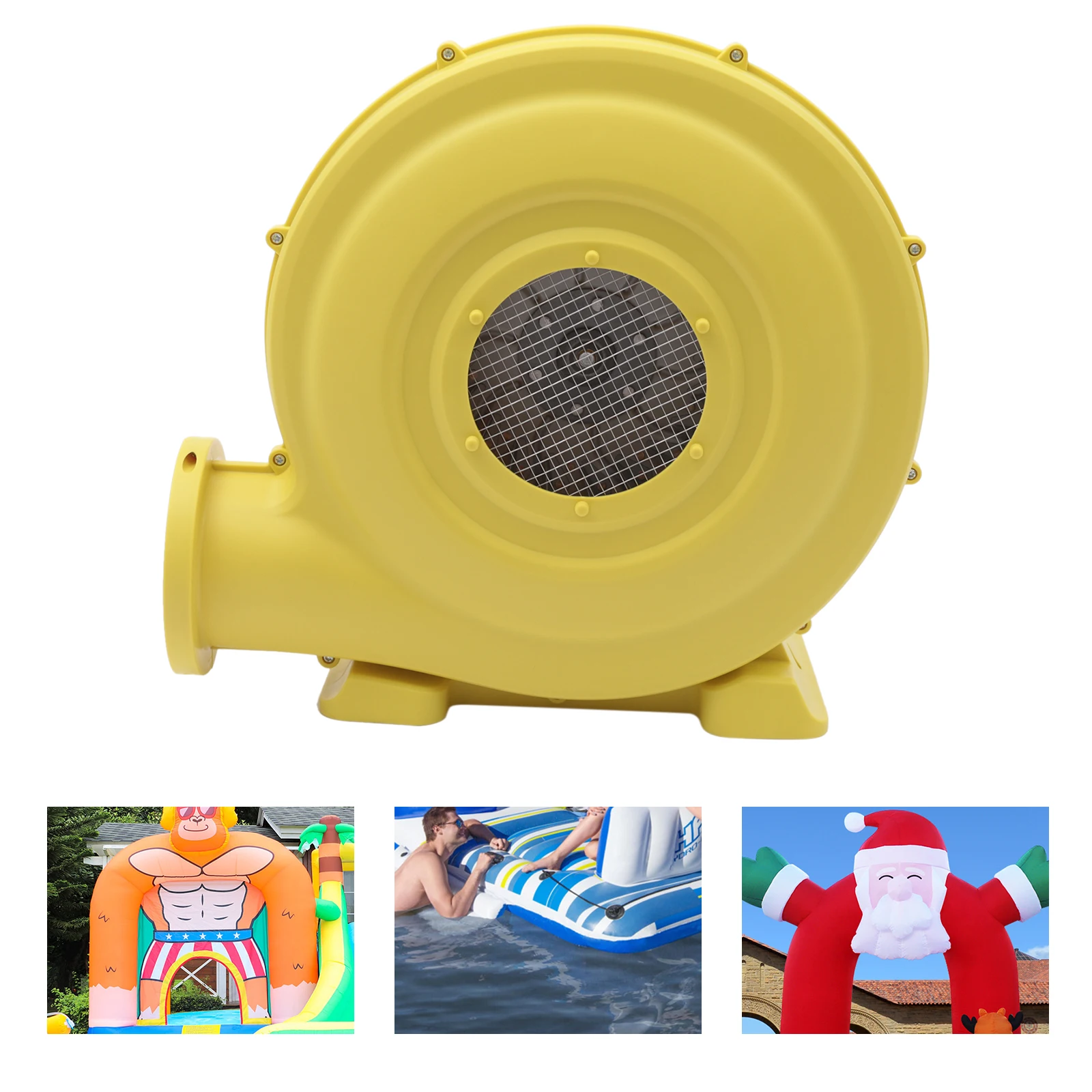 1.25HP 950w Air Blower Strong Wind Power Commercial Inflatable  Blower Fan Pump For Inflatable Bounce House, Jumper