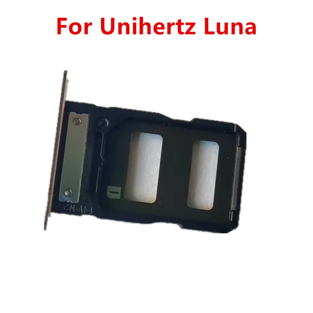 Original For Unihertz Luna Smart Cell Phone Sim Card Holder Tray Card Slot Reader Repair Parts