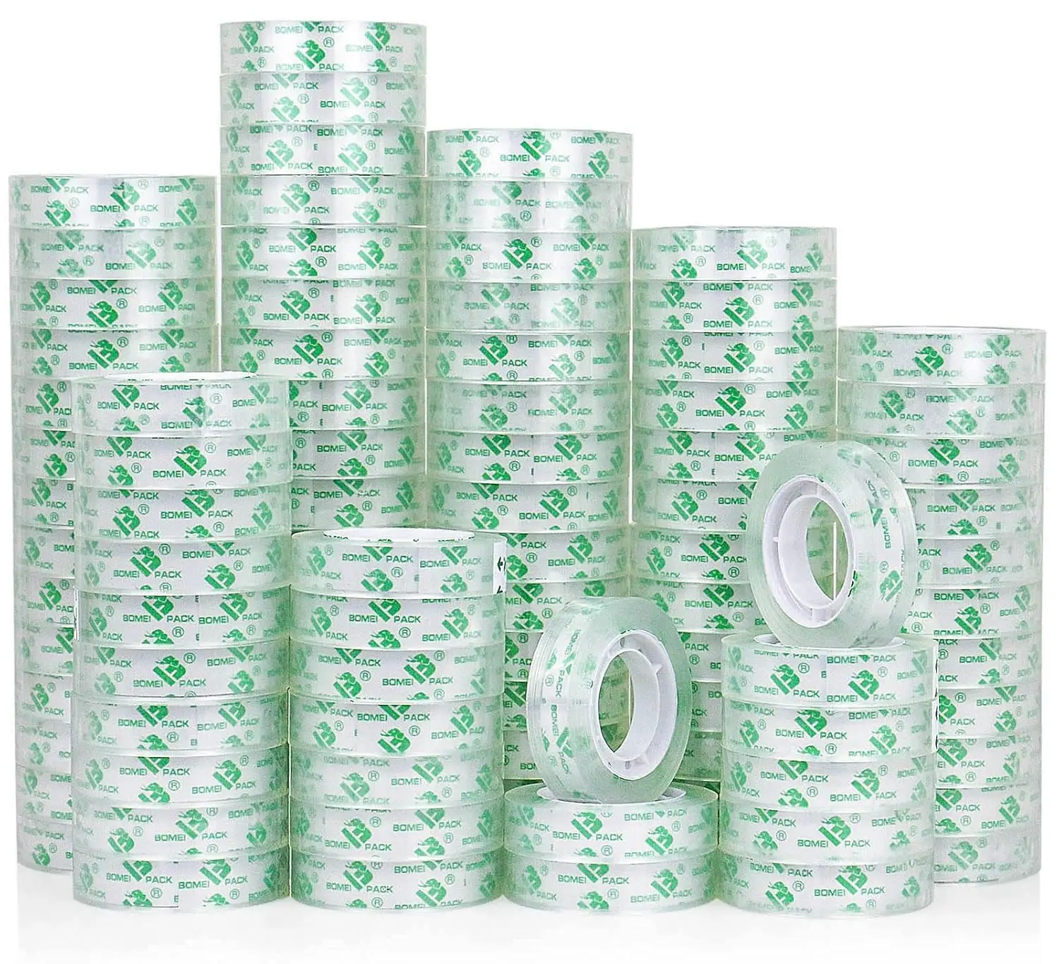 

96Rolls Cry l Clear Tape Refills for Dispenser, Bulk Office Transparent Tape for Home and School, 1/2Inch x 1000 inch