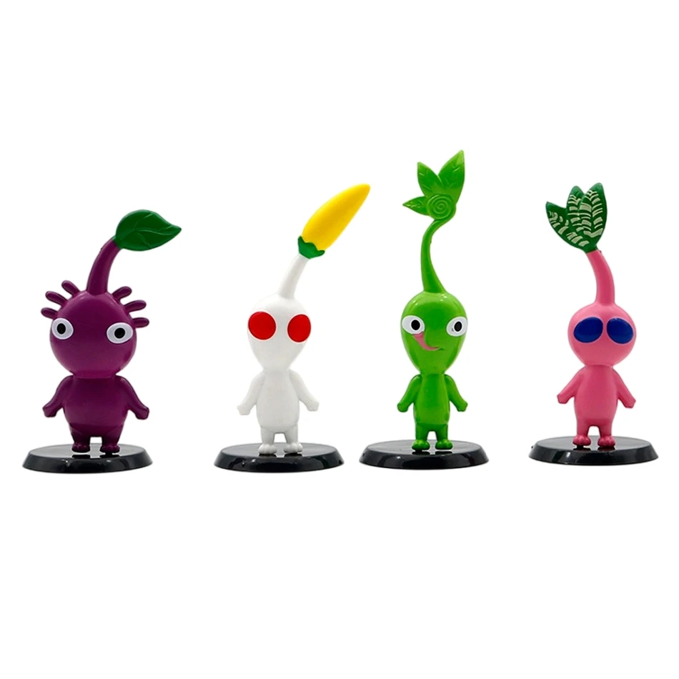 8 pz/set Pikmin Action Figure Toy PVC Model Rock Pikmins Oatchi Dolls For Children Gift