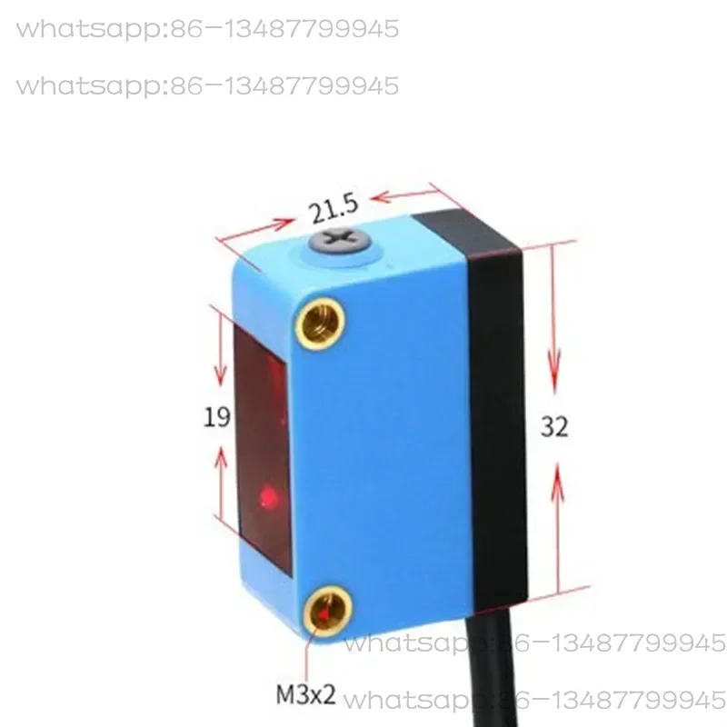 Strip Light KGS-18 Large Area Diffuse Reflection Photoelectric Switch Sensor for Detecting Mesh Object of Porous Circuit Board