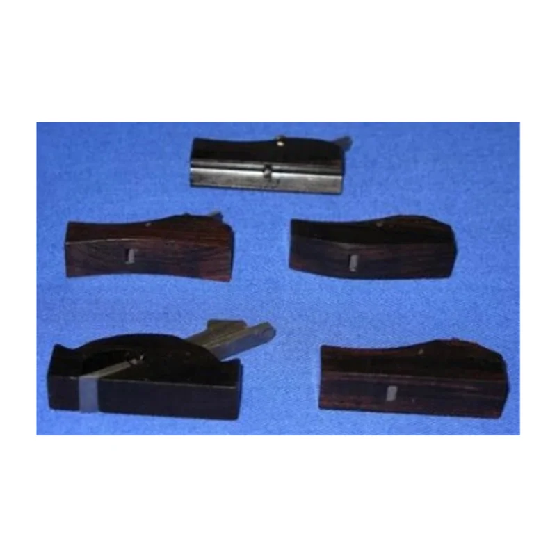 

European Ebony Small Aircraft, Woodworking Tools, 5 Different Sizes