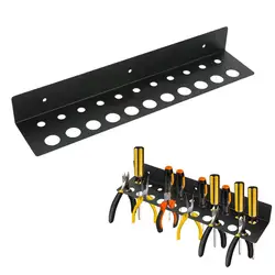 Screwdrivers Organizer Metal Wall Mounted Pliers Hanger Shelf Hand Tool Storage Organization Rack Pliers Holder Tool For Garage