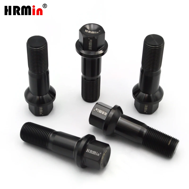 

Титановый болт HRMin M14*1.5*45мм, класс прочности 10.9, Gr.5, с шариковым седлом, не подверженный ржавчине, для гоночных автомобилей Mercedes-Benz.