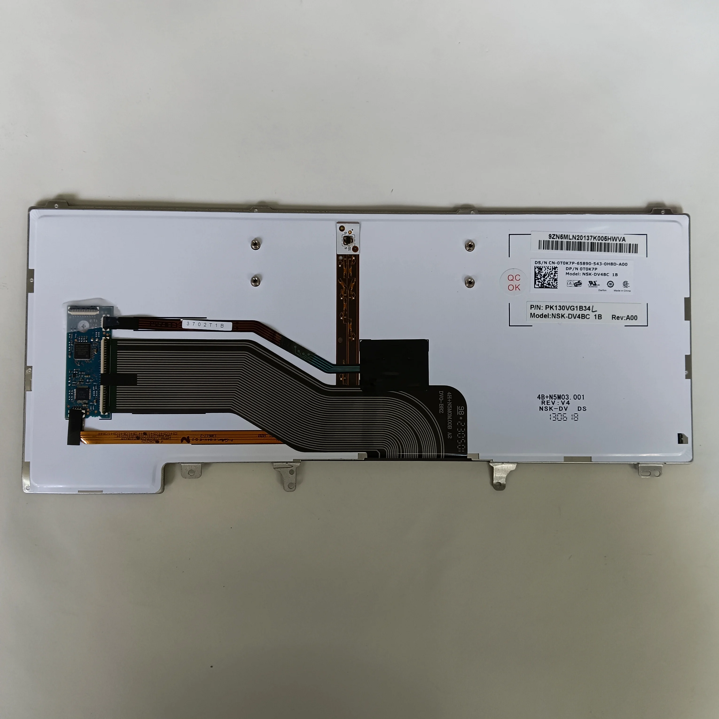 For Dell Latitude E6420 E5420 E5420M E5430 E6220 E6230 E6320 E6330 E6430 0CJM8P Brazil BR keyboard with backlit point image 2