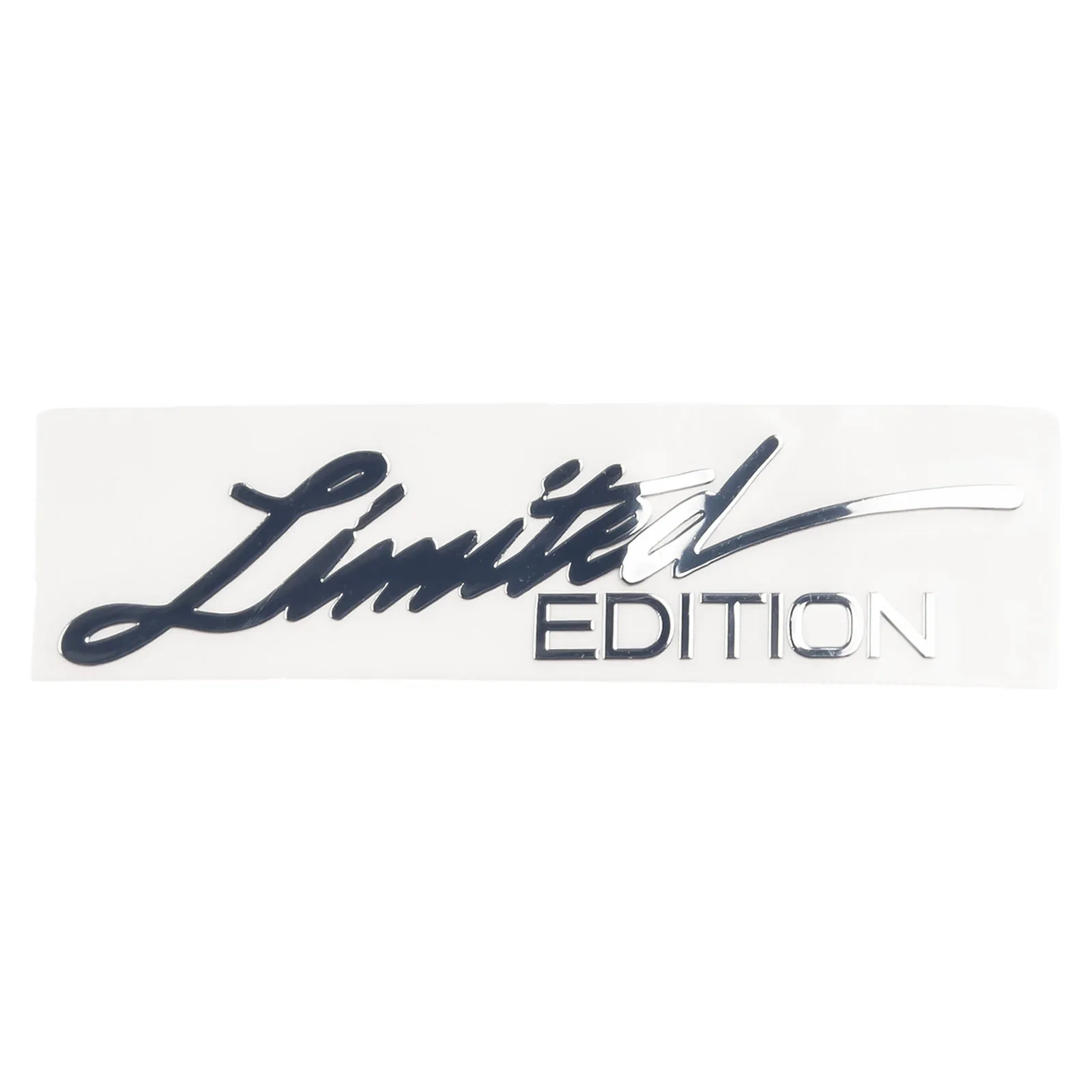 Car Decals Sticker Decoration No Fade Parts Replacements for Silver 1.8Cm X 7.5Cm Badge DIY Limited Edition Car