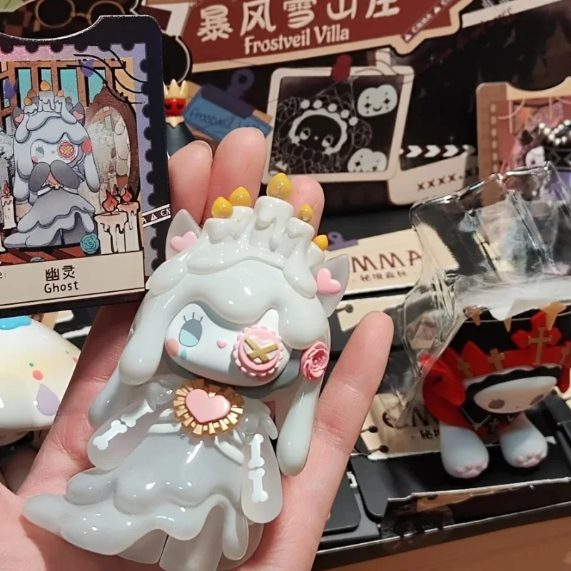 إيما سيكريت فورست فروستفيل فيلا سلسلة لطيف عمل شخصيات كرتونية Kawaii اللعب الشكل الدمى دمى هدايا عيد الميلاد هدية عيد الميلاد